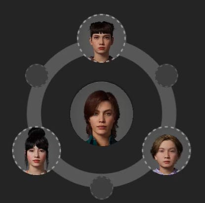 Sketching a character