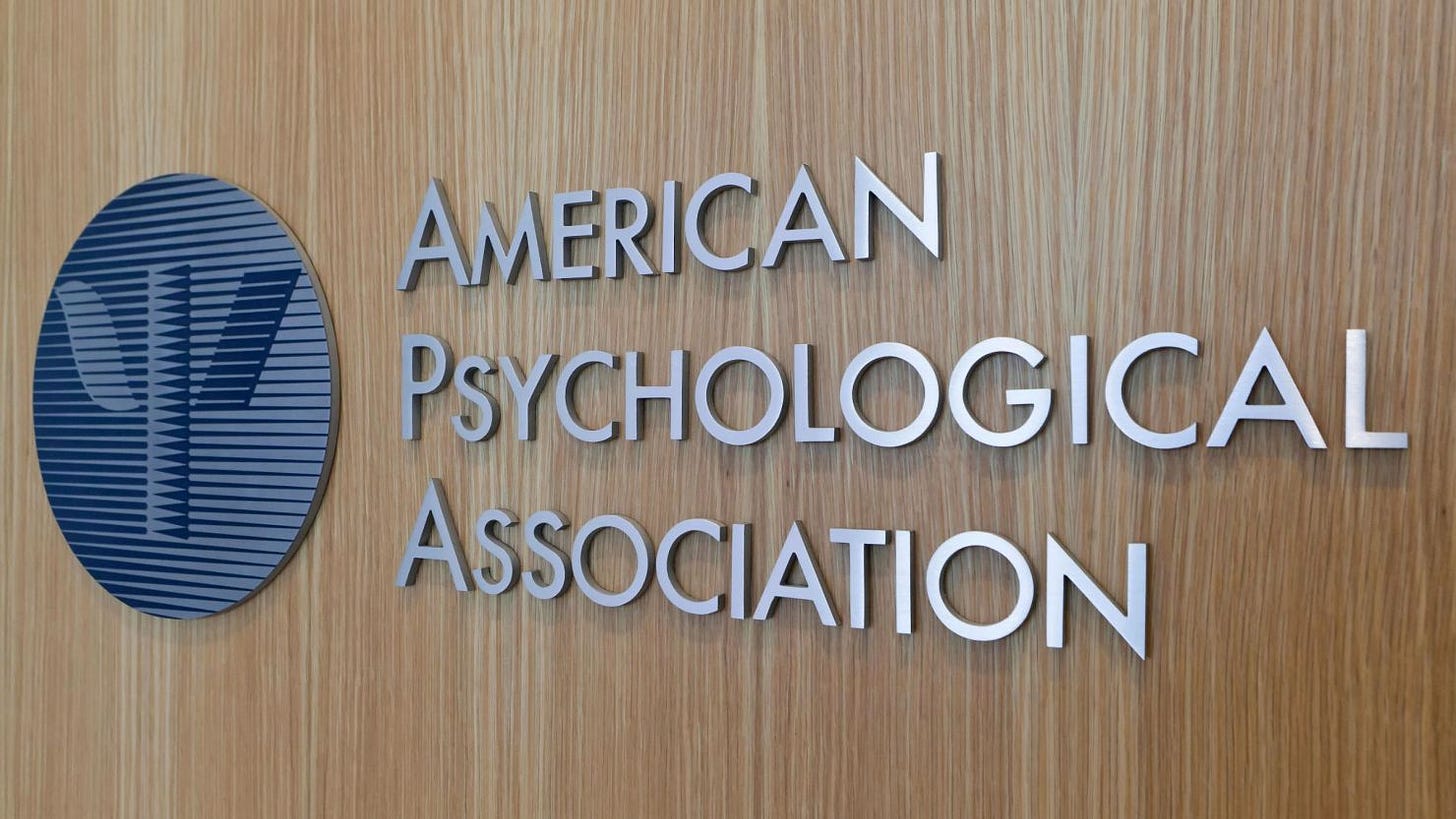 The American Psychological Association it has perpetuated racism for decades. The American Psychological Association it has perpetuated racism for decades.