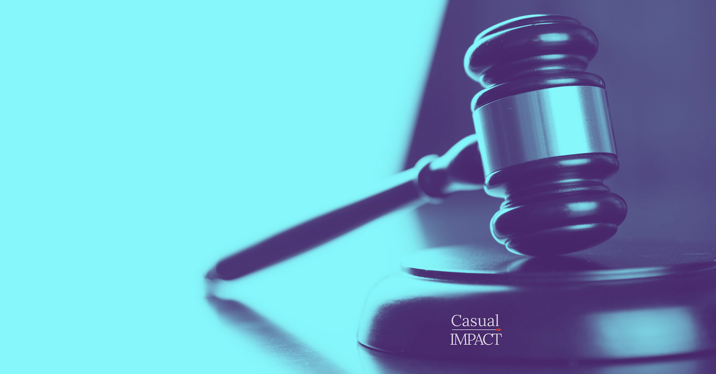 Iris Lennox article about being the defendant in a lawsuit