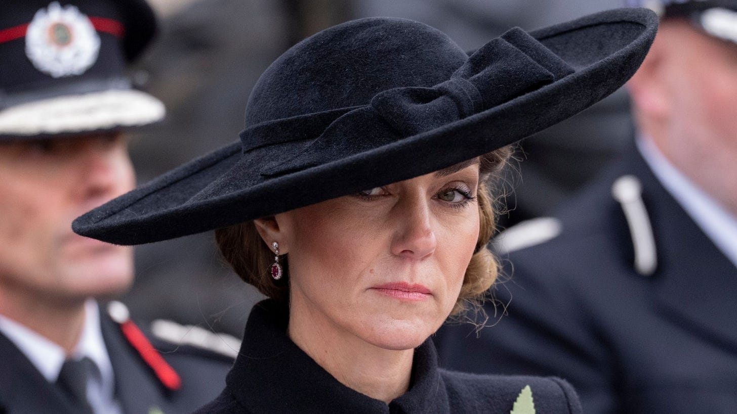 Kate Middleton breaks tradition with remembrance day appearance | Woman &  Home