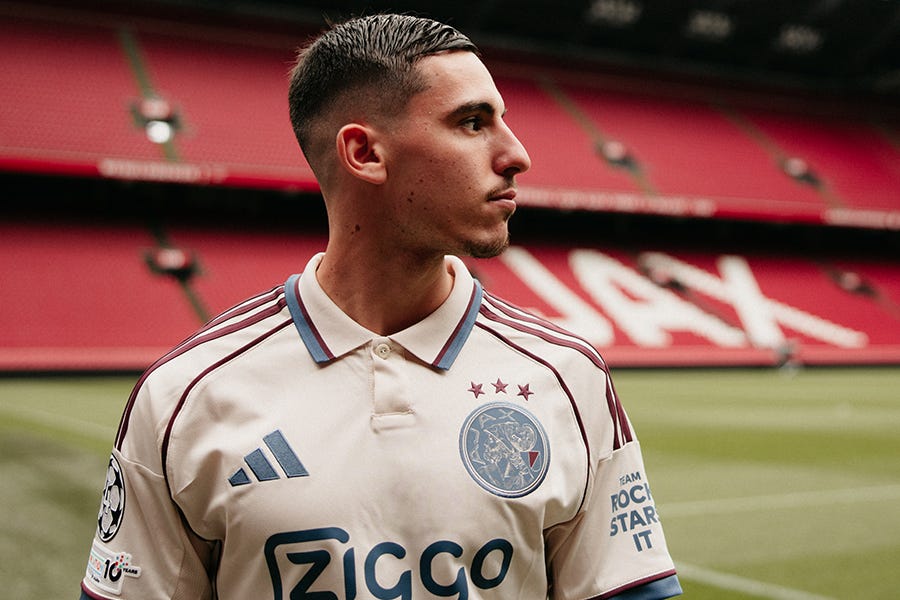 Zo zag de eerste dag van Gloukh eruit bij Ajax