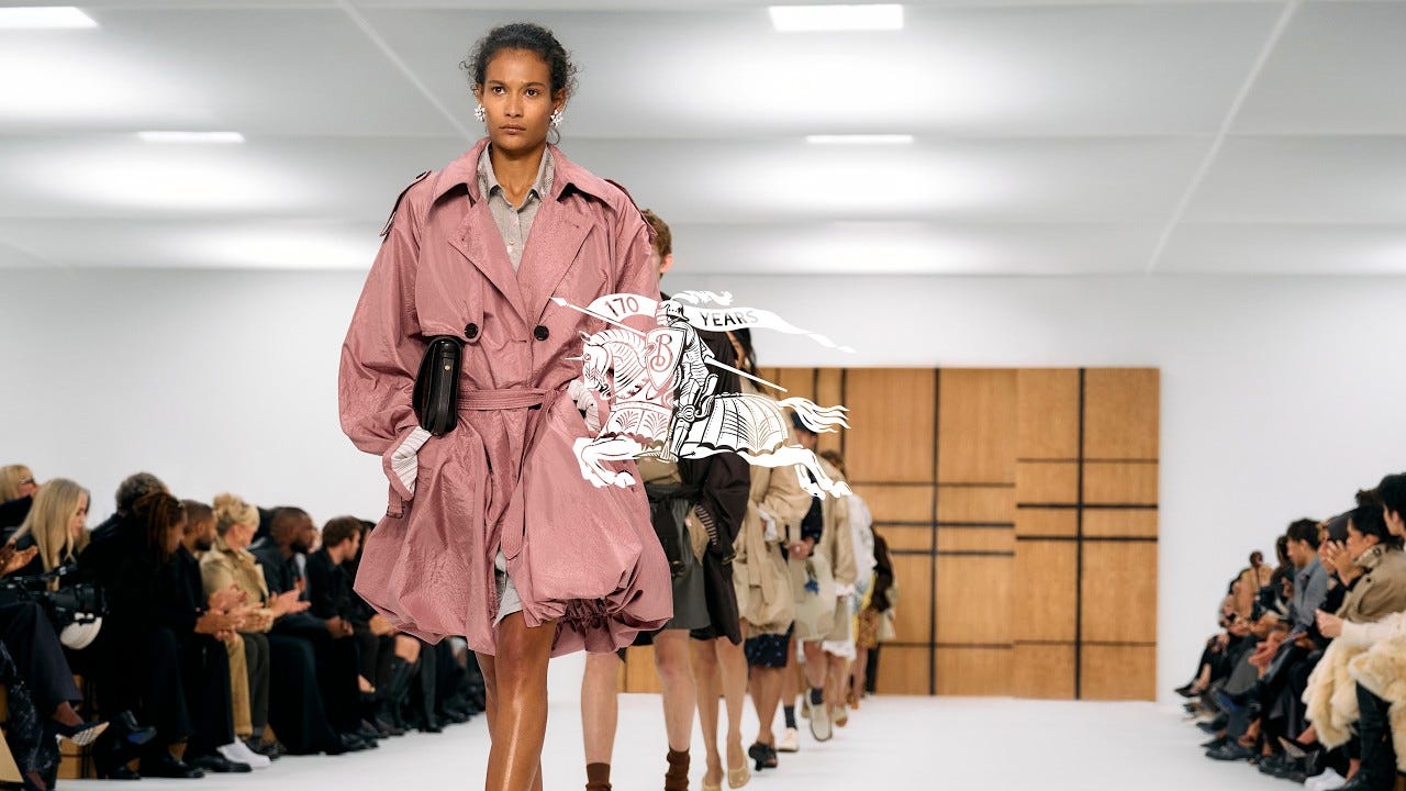 Burberry Summer 2027 runway at London Fashion Week