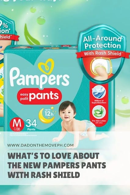 Pampers Pants with Rash Shield Things to like about Pampers Pants with Rash Shield