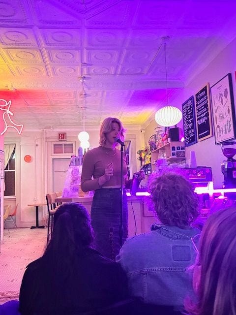 DISPATCH: The Living god by Sam Heaps book launch, Ridgewood, NY ...