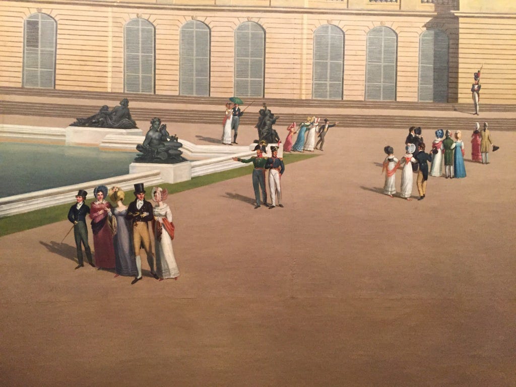 A Look At What It Was Like to Visit Versailles in the Late 18th Century –  Laurie Benson's Cozy Drawing Room