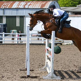 Spring show jumping at Danescroft