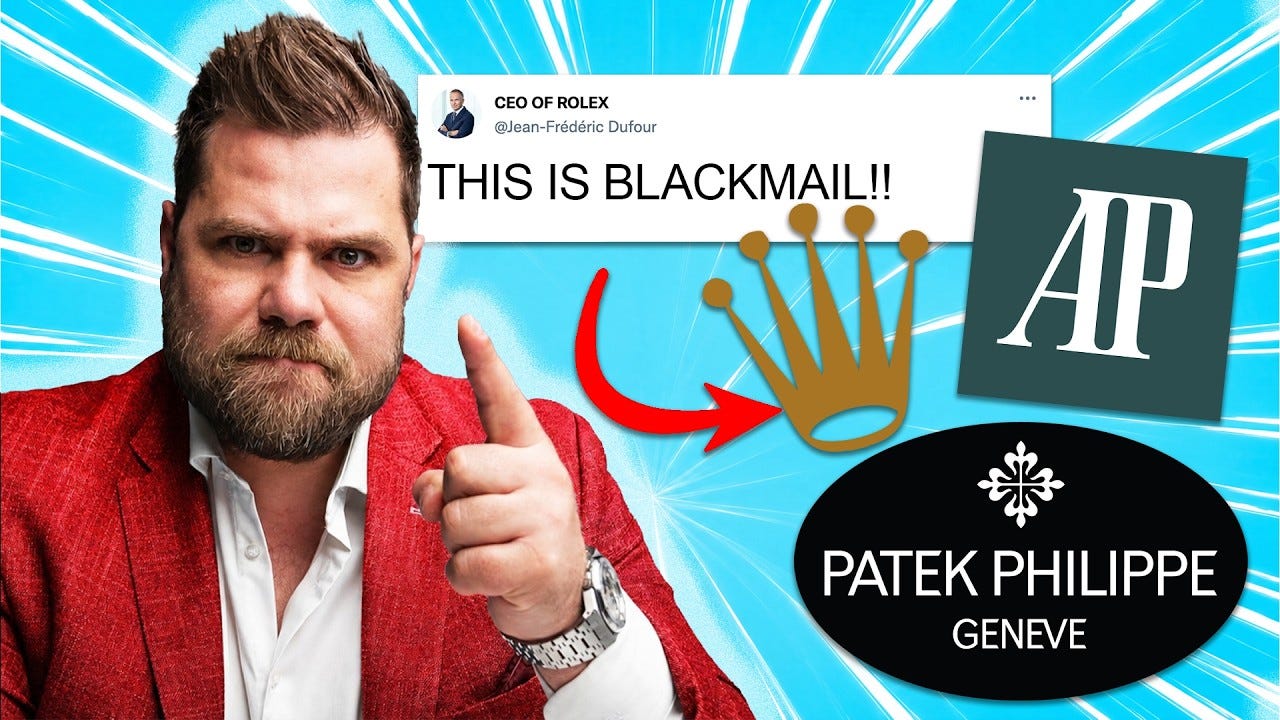 A WATCH CEO TRIED TO SILENCE ME - YouTube - Nico Leonard A WATCH CEO TRIED TO SILENCE ME - YouTube - Nico Leonard