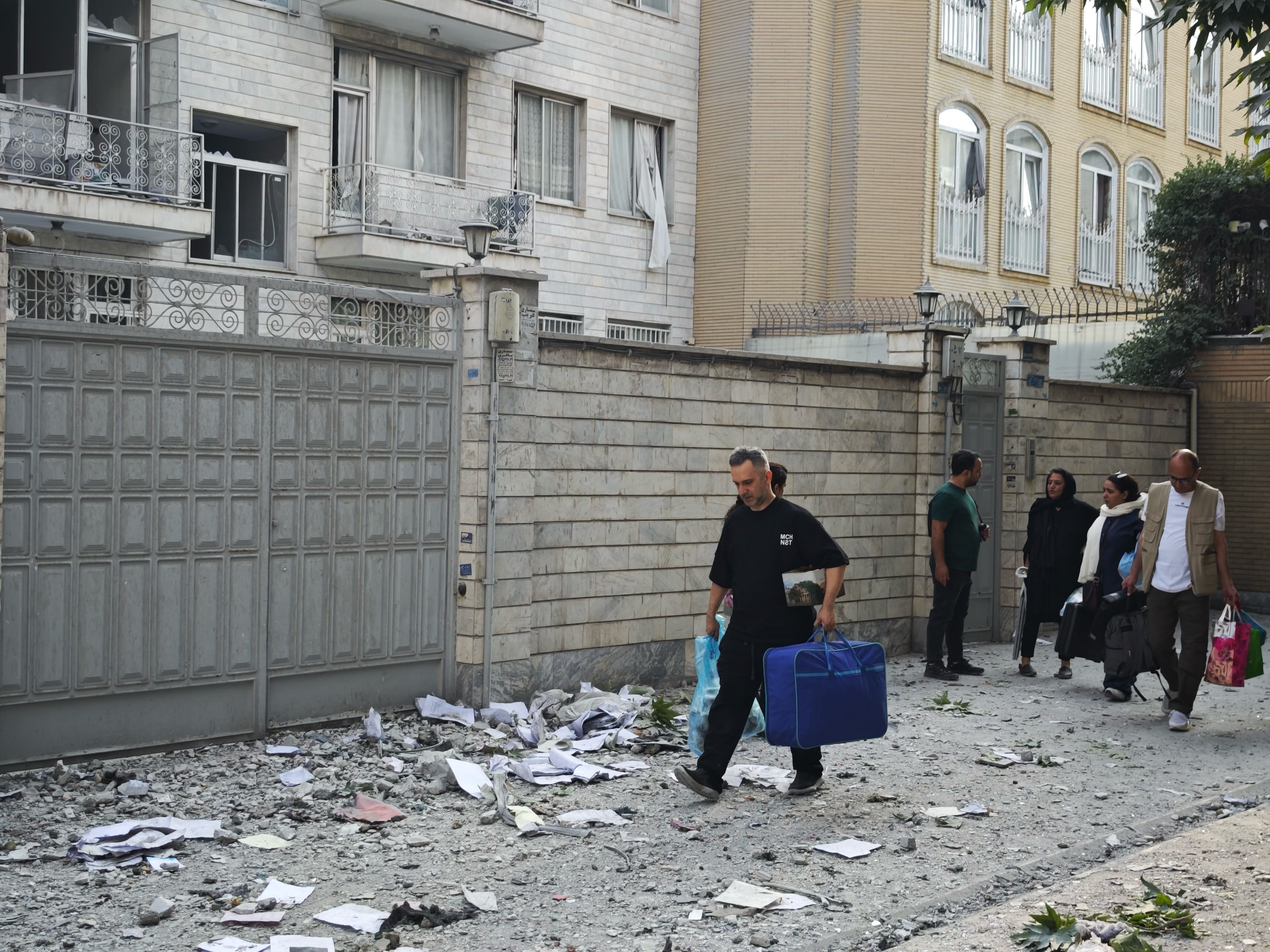 Iranians Displaced by Israeli Assault Unsure Whether to Return Home After Ceasefire