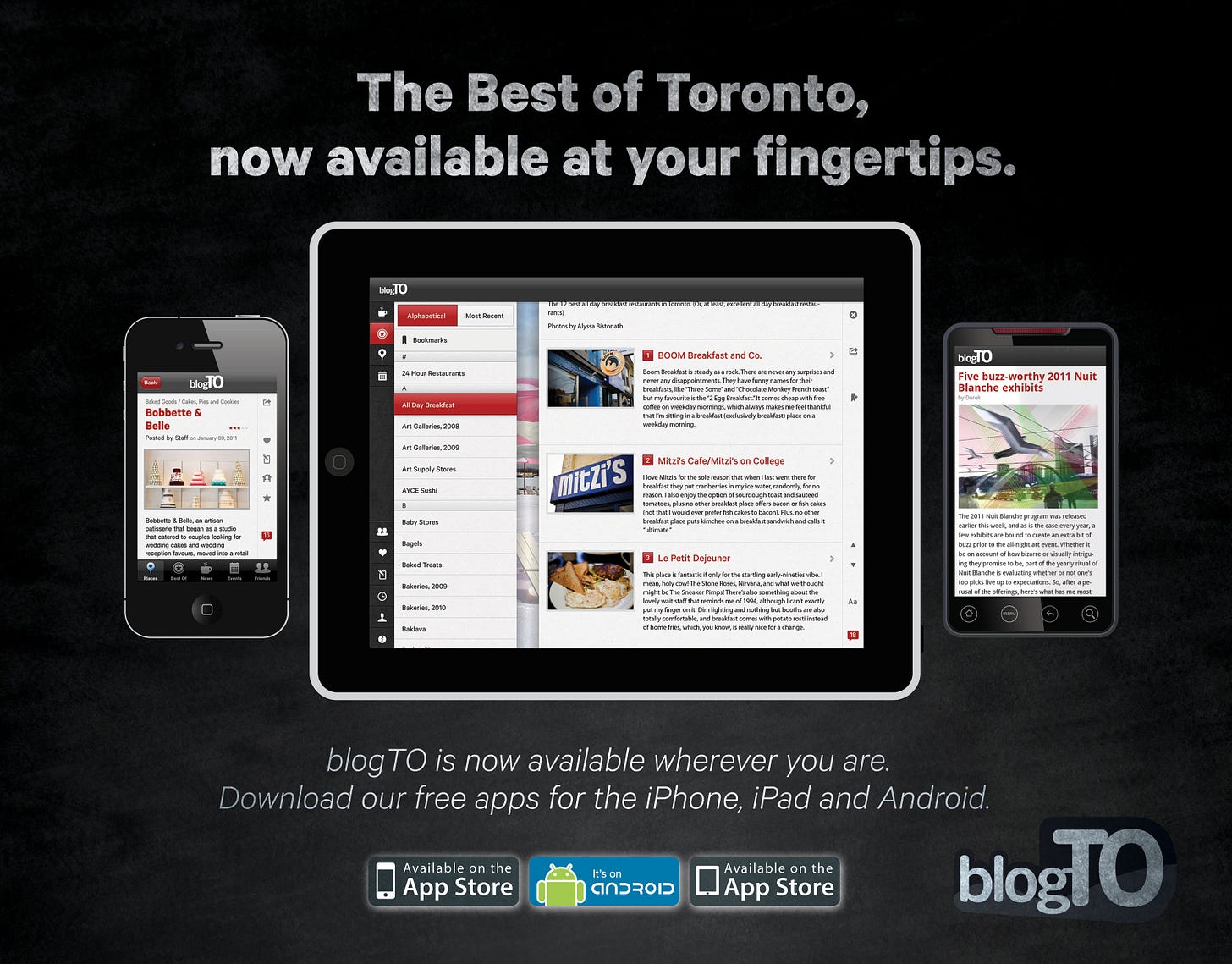 blogto apps