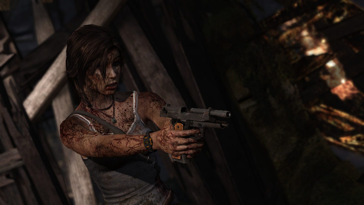 r/TombRaider - I never understood everyones criticism of this scene. shes on an island filled with murderous people so of course shes gonna start murdering to survive. wtf else can she even do, wtf did people expect, if you were in this situation you'd have to kill too lmao r/TombRaider - I never understood everyones criticism of this scene. shes on an island filled with murderous people so of course shes gonna start murdering to survive. wtf else can she even do, wtf did people expect, if you were in this situation you'd have to kill too lmao