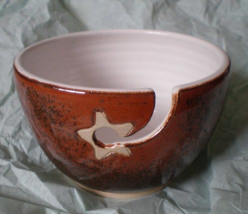 Wren Pottery Bowl Front Wren Pottery Bowl Front