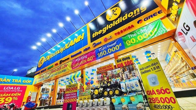 Thế Giới Di Động (MWG) thu hơn 400 tỷ mỗi ngày, mở mới hơn 300 cửa Thế Giới Di Động (MWG) thu hơn 400 tỷ mỗi ngày, mở mới hơn 300 cửa