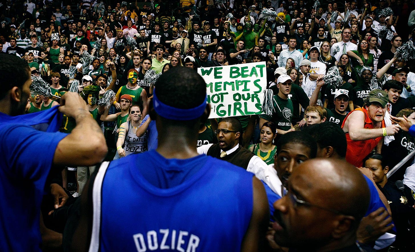 Memphis plays UAB for 1st time since 2013 on Saturday. Never forget how  savage the rivalry used to be. : r/CollegeBasketball