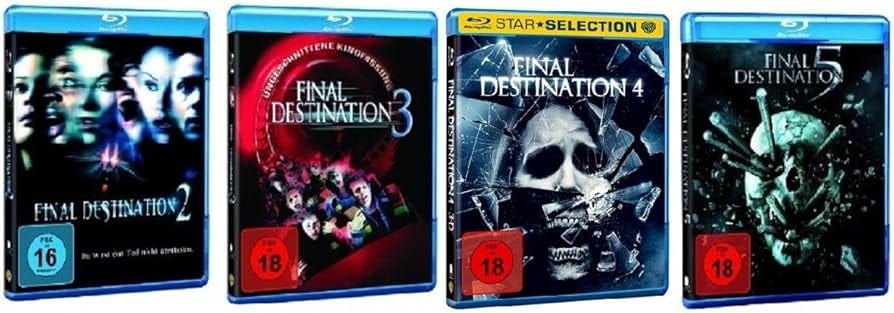 Final Destination Teil 2+3+4+5 (2-5) [Blu-ray Set]: Amazon.ca