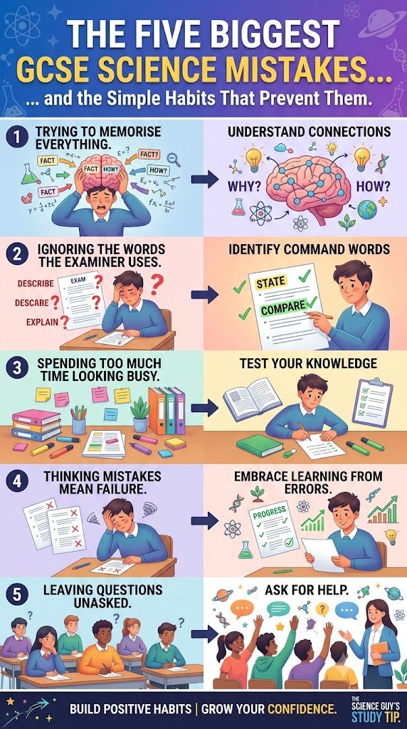The Five Biggest GCSE Science Mistakes...