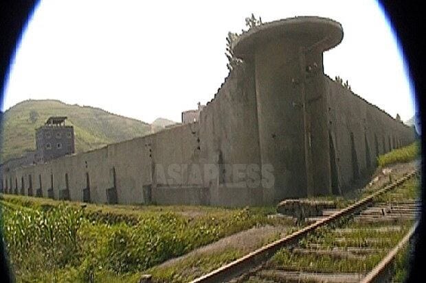 A prison camp in North Korea's South Pyongan province is shown in an undated photo.