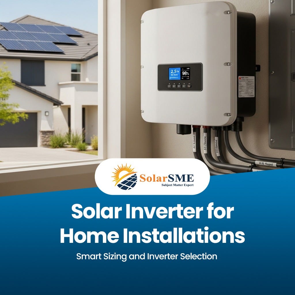 Best Solar Inverter for Home Installations: Smart Sizing and Inverter ...