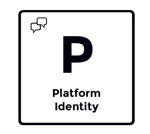 Platform identity icon Platform identity icon