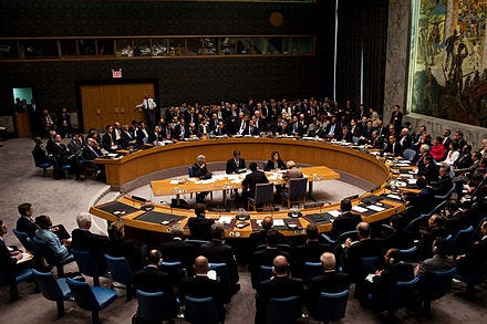 The UN General Assembly