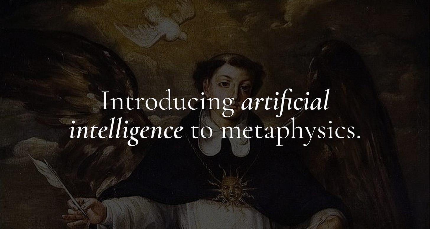 Introducing artificial intelligence to metaphysics. Matei Cananau