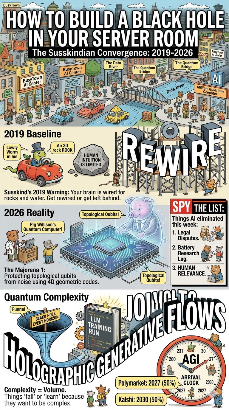 The Holographic Hustle: How the Bronx, Black Holes, and a 2019 Podcast Broke the AGI Sound Barrier