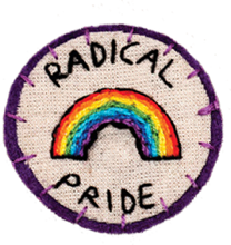 A patch with a rainbow and text
AI-generated content may be incorrect. A patch with a rainbow and text
AI-generated content may be incorrect.