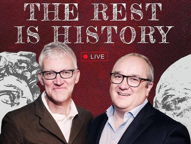 The Rest is History – a gift that keeps on giving – In That Howling Infinite