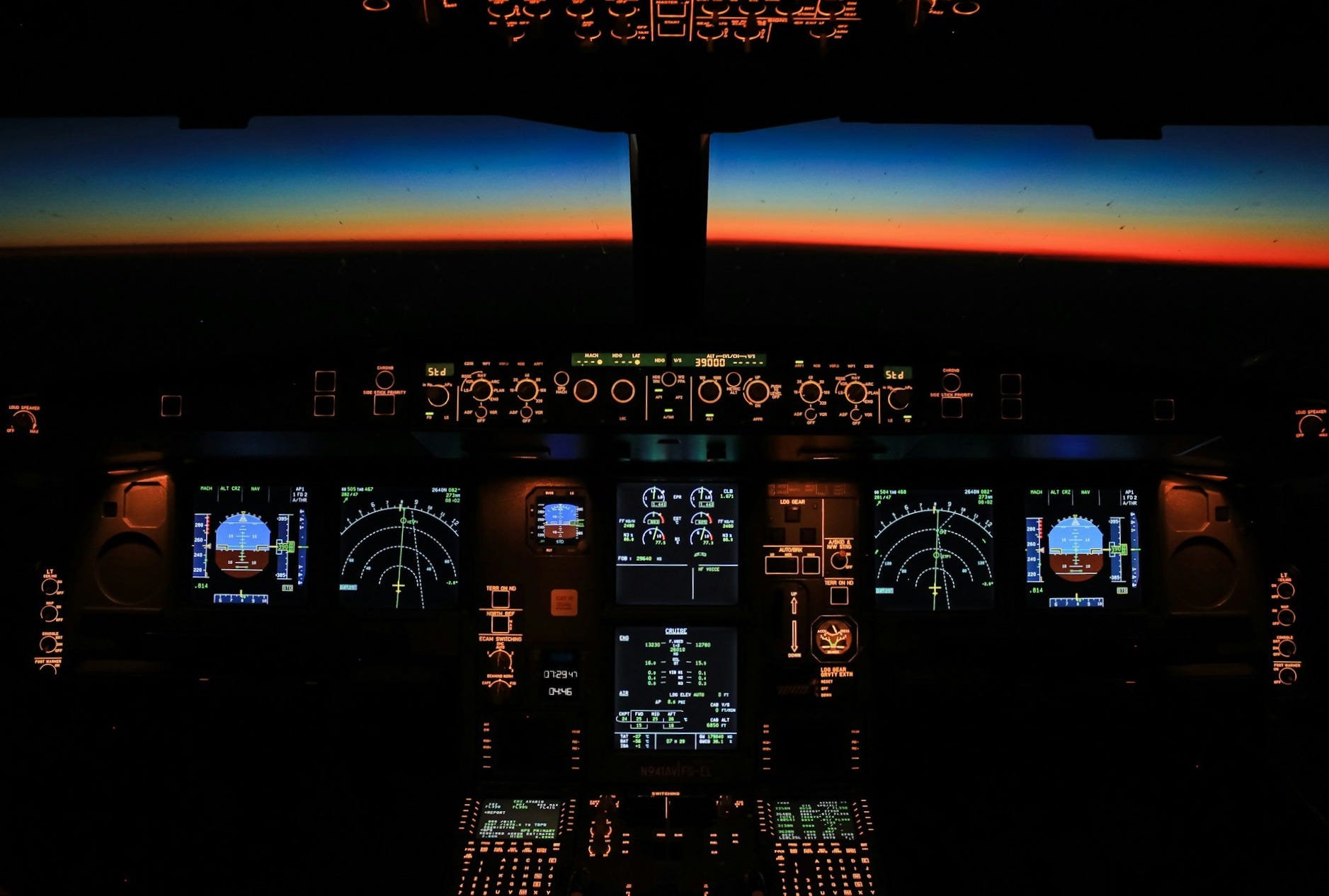 On autopilot, nobody's home...