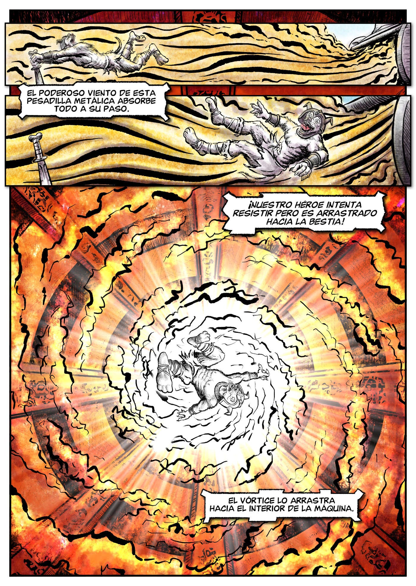 Zeke The Berserker4 Page 3 Cpomic by E.R. Flynn