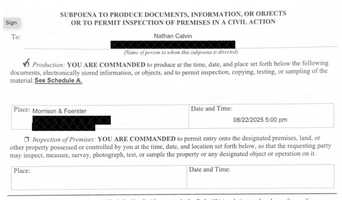OpenAI #15: More on OpenAI's Paranoid Lawfare Against Advocates of SB 53