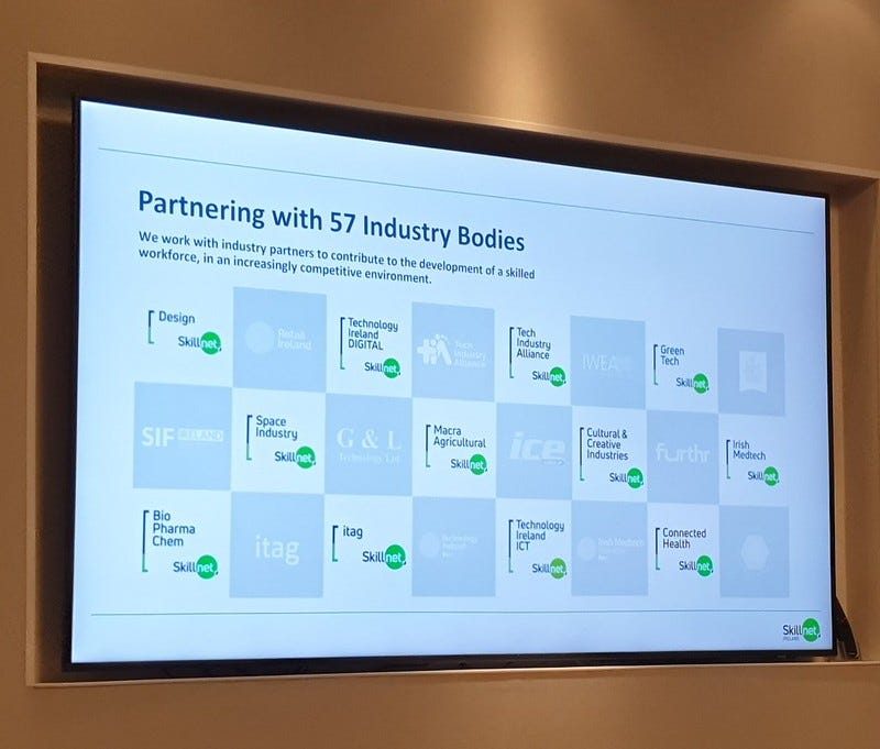 Skillnet with 57 industry bodies