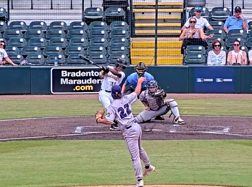 Martinez Tosses Season-High Six Innings, Marauders Drop Series Finale 9-2