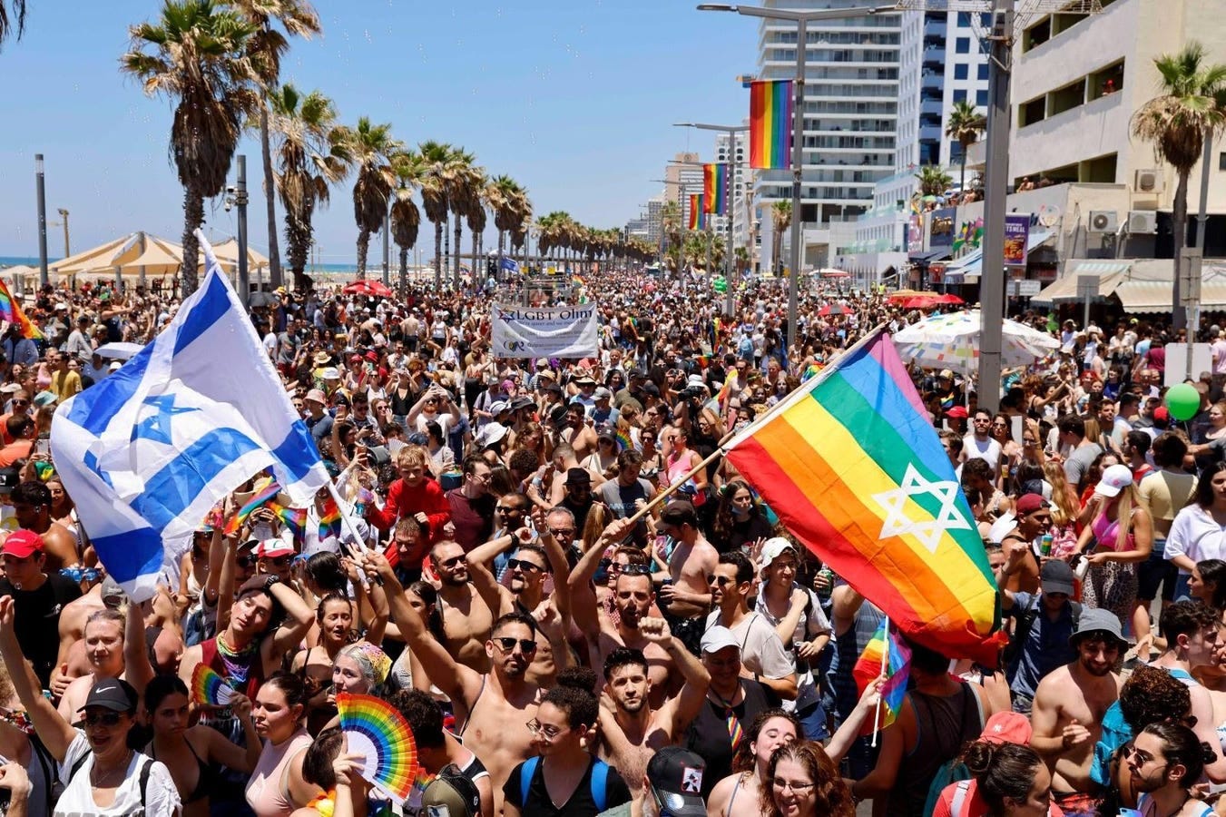 Tel Aviv, 'Gay Capital Of The Middle East,' Welcomes Return Of Pride Celebration June 8th-12th Tel Aviv, 'Gay Capital Of The Middle East,' Welcomes Return Of Pride Celebration June 8th-12th