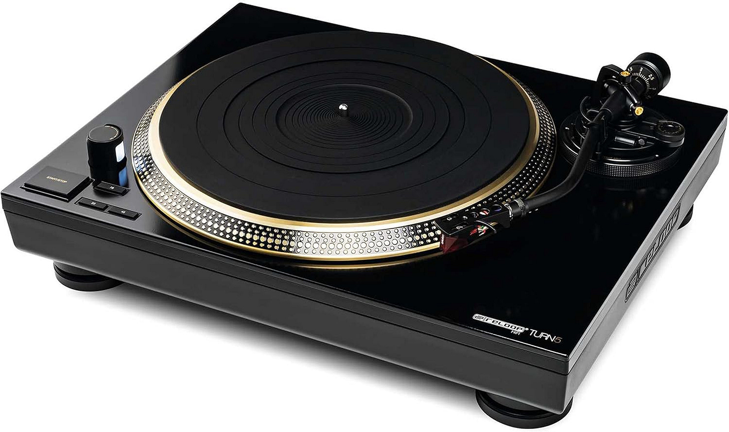 Reloop Turn 5 - Platine Vinyle Hi-Fi Choisir la platine DJ Reloop Turn 5 - Platine Vinyle Hi-Fi Choisir la platine DJ