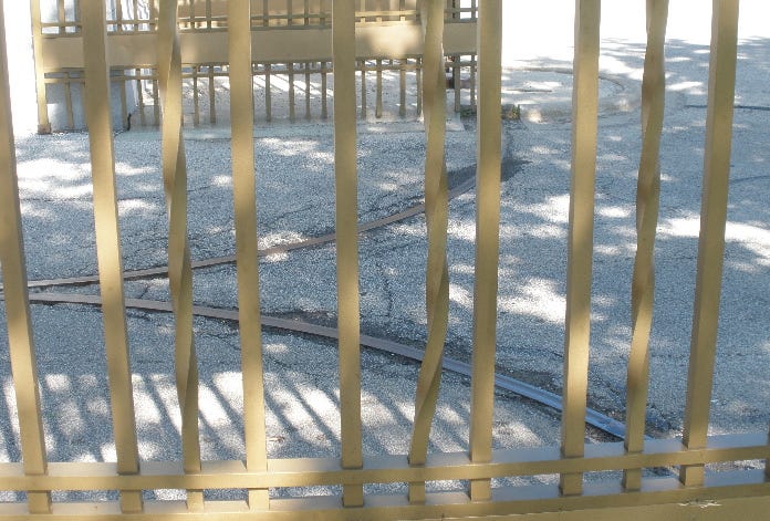 Investigation of Bent Bars at Resurrection Cemetery