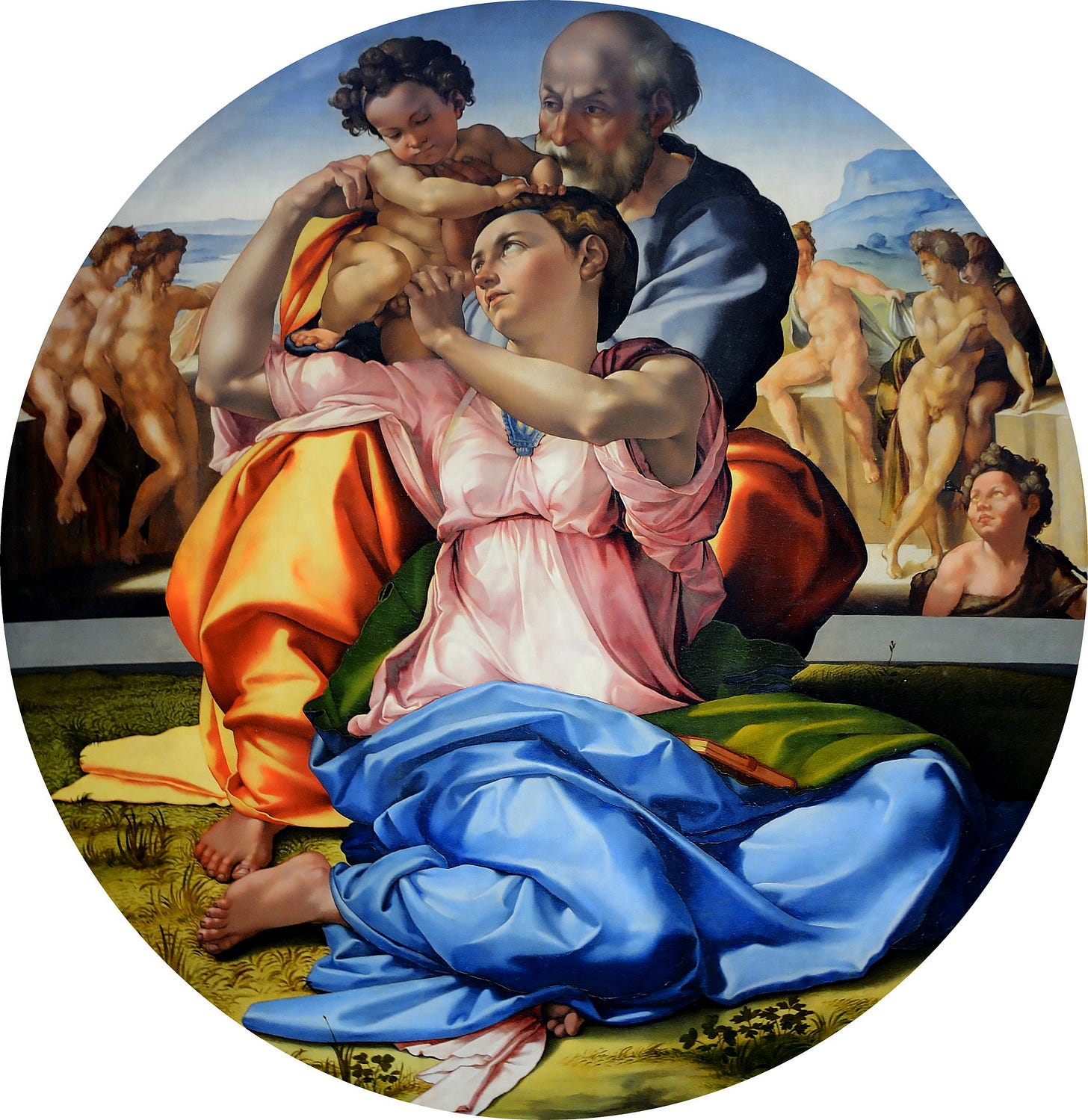 Doni Tondo Holy Family circle Doni Tondo Holy Family circle