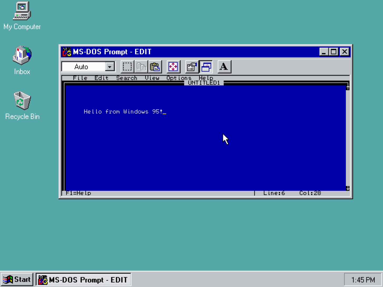 A CLI text editor? In my Windows? - by Julio Merino