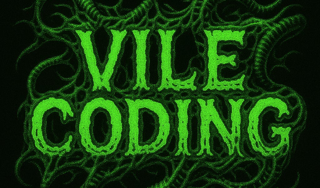 Show HN: Vile Coding