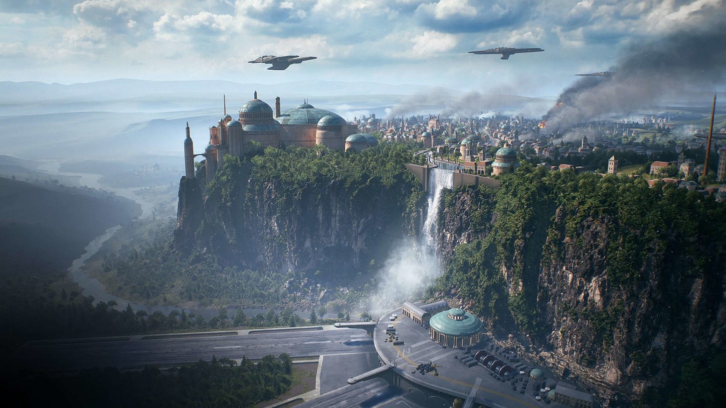Star Wars Landscapes Wallpapers - Wallpaper Cave