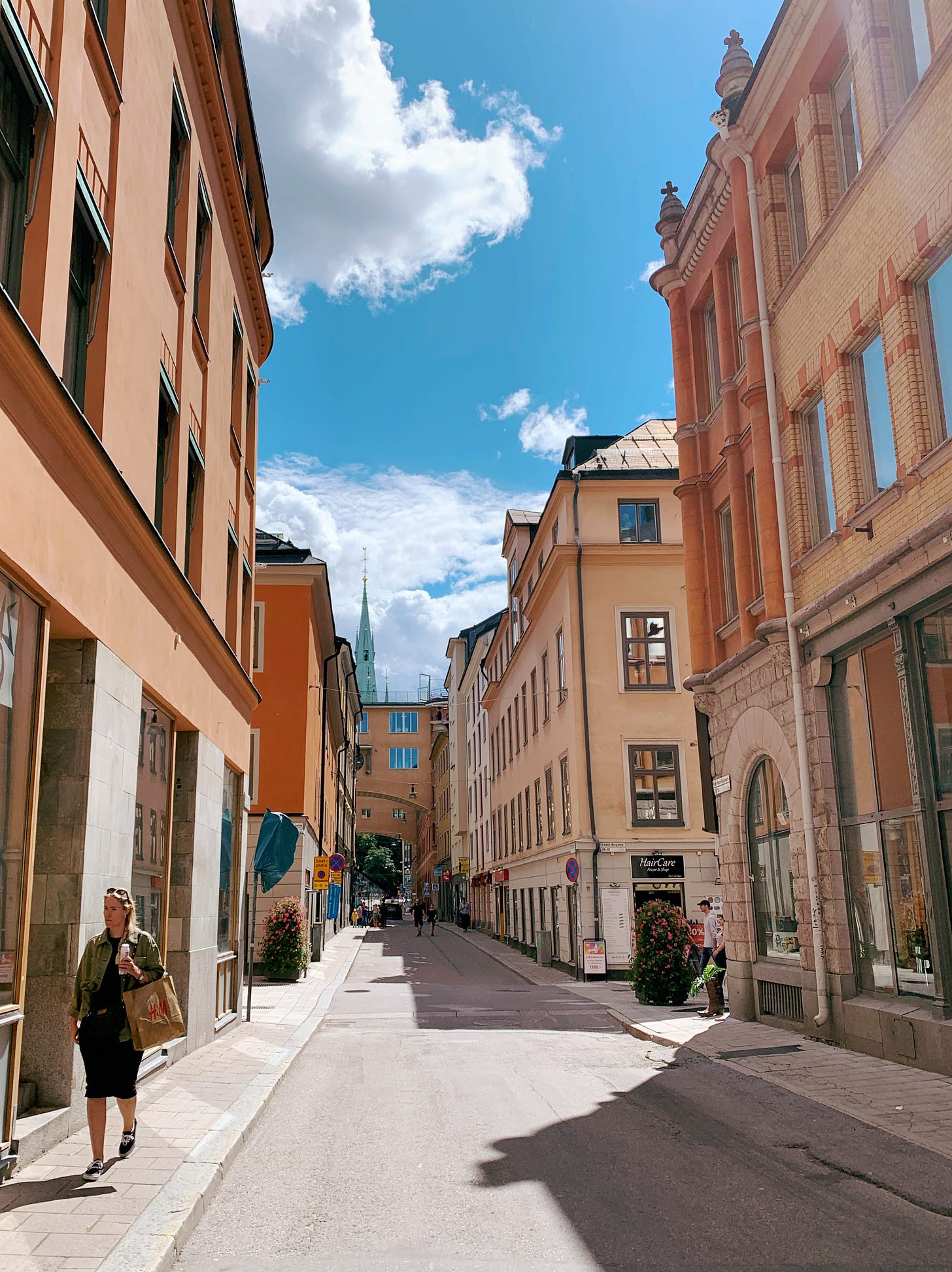 Pedestrian-only street