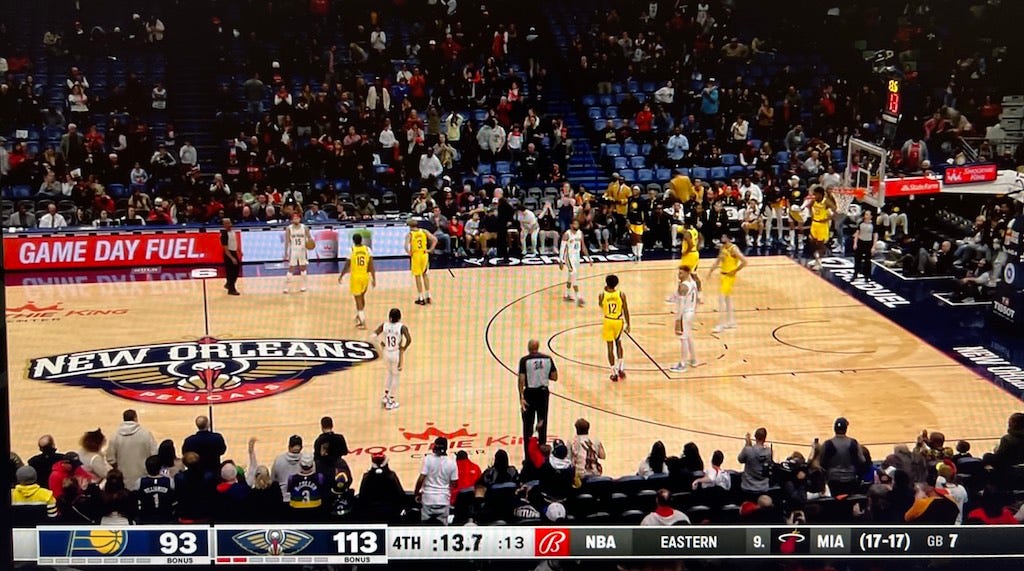 The Pelicans made several big runs, grew their lead to 29 in a win over the Pacers, who did not play well. The Pelicans made several big runs, grew their lead to 29 in a win over the Pacers, who did not play well.