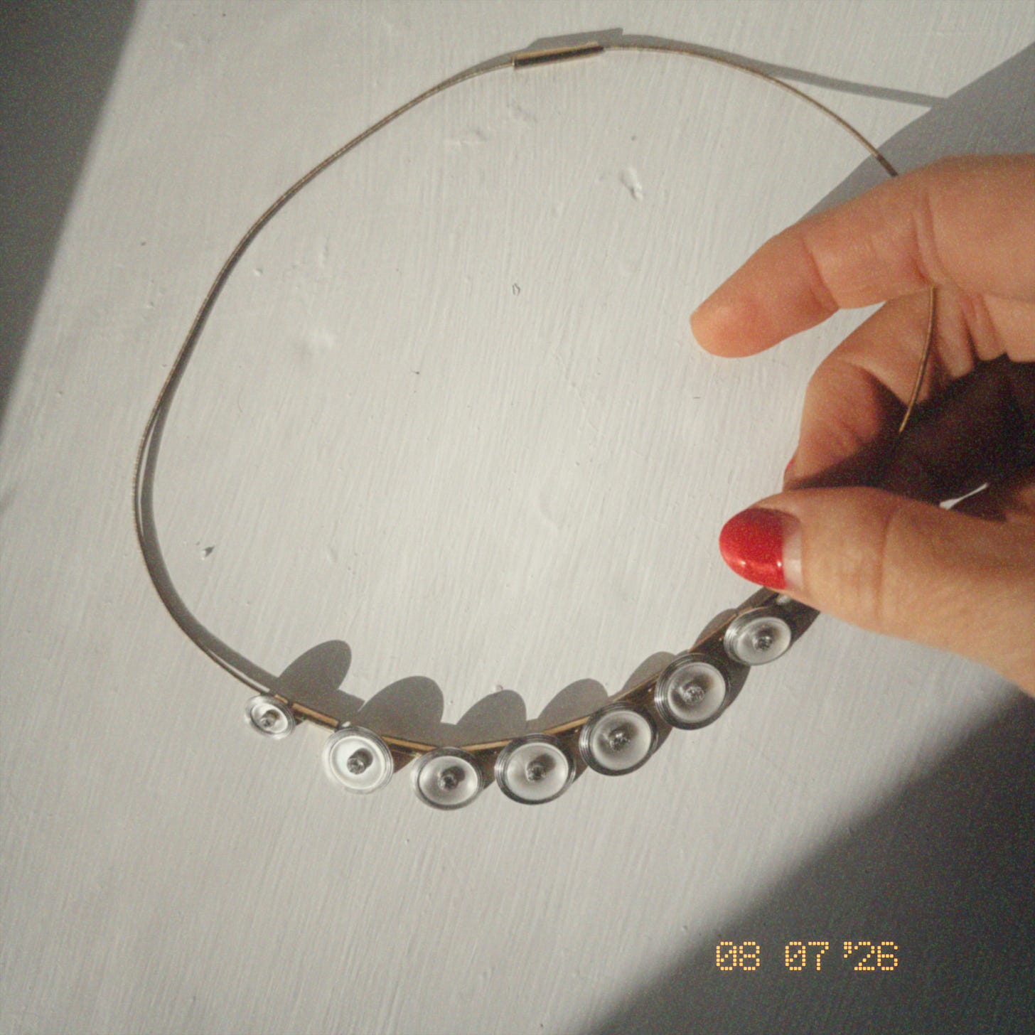 I can wear them as a necklace for my REAL parties I can wear them as a necklace for my REAL parties