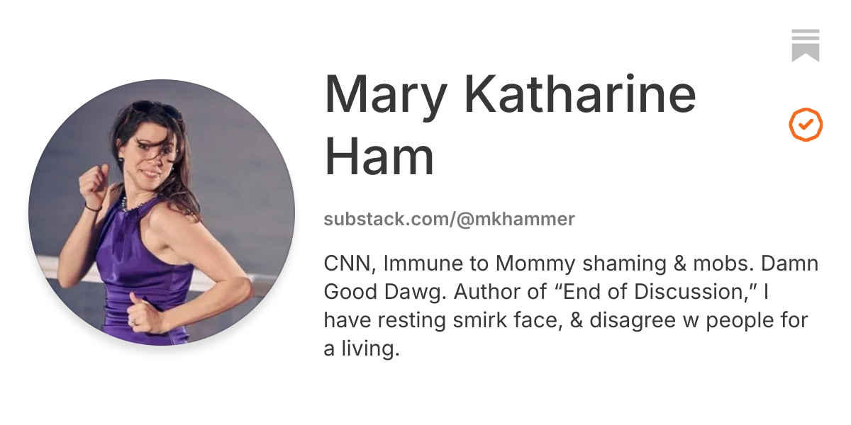 Mary Katharine Ham | Substack
