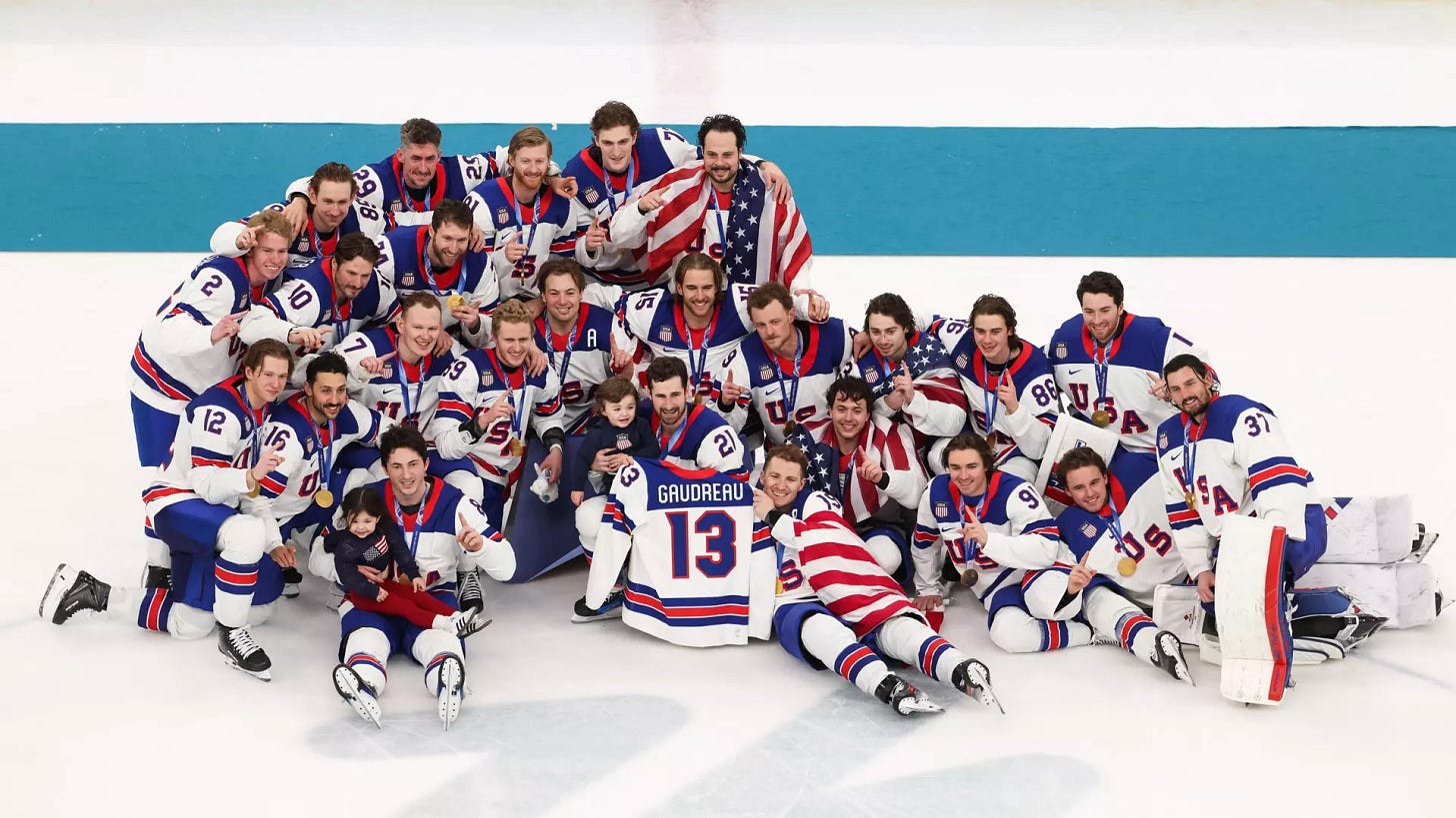 Olympic Ice Hockey Updates: Four Former Wolverines Win Gold with Team USA -  University of Michigan Athletics