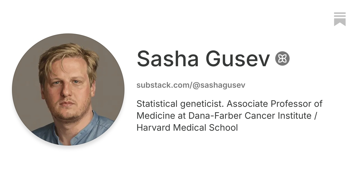 Sasha Gusev | Substack