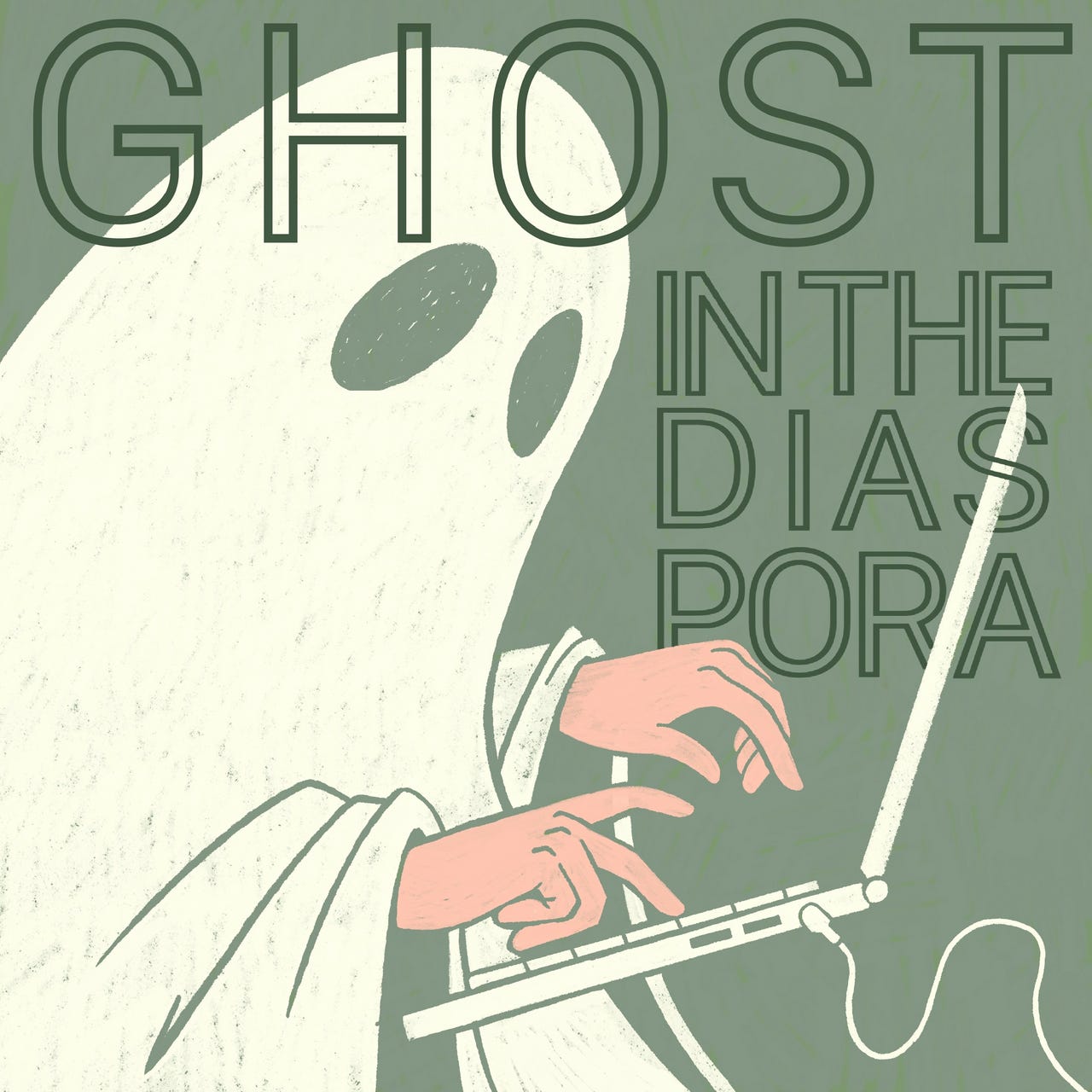 A Ghost in the Diaspora logo