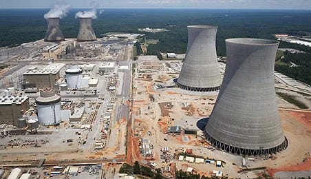 Old Nuclear Reactor Cooling Towers image