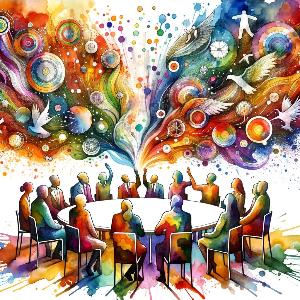 Table of people