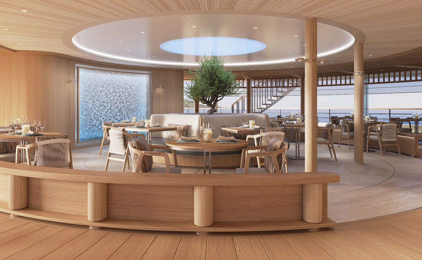 Dining Aboard Amangati • Restaurants and Bars at Sea