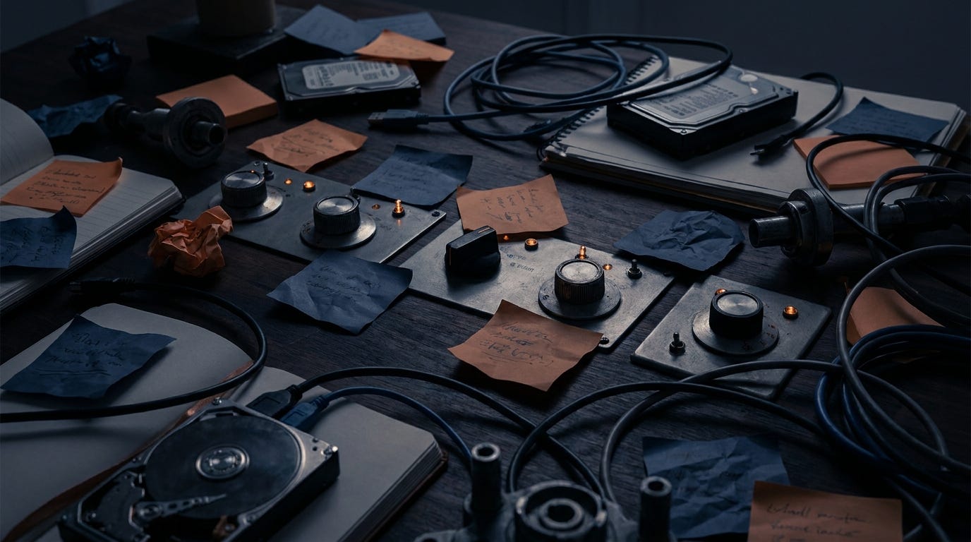 Nudging all four levers at once — scattered effort Nudging all four levers at once — scattered effort